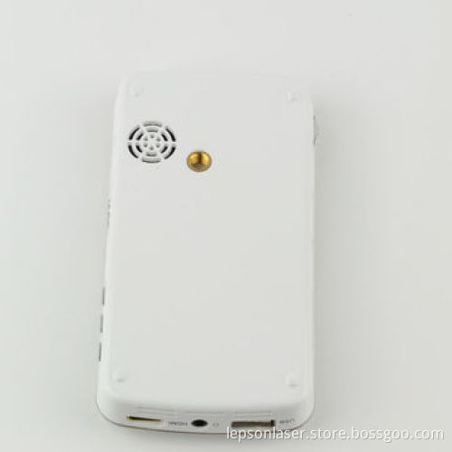 Mini DLP pocket projector RGB LED light built-in high capacity batteryNew